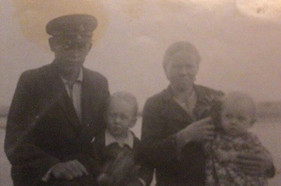 Семья Третьяковых. 1951 год